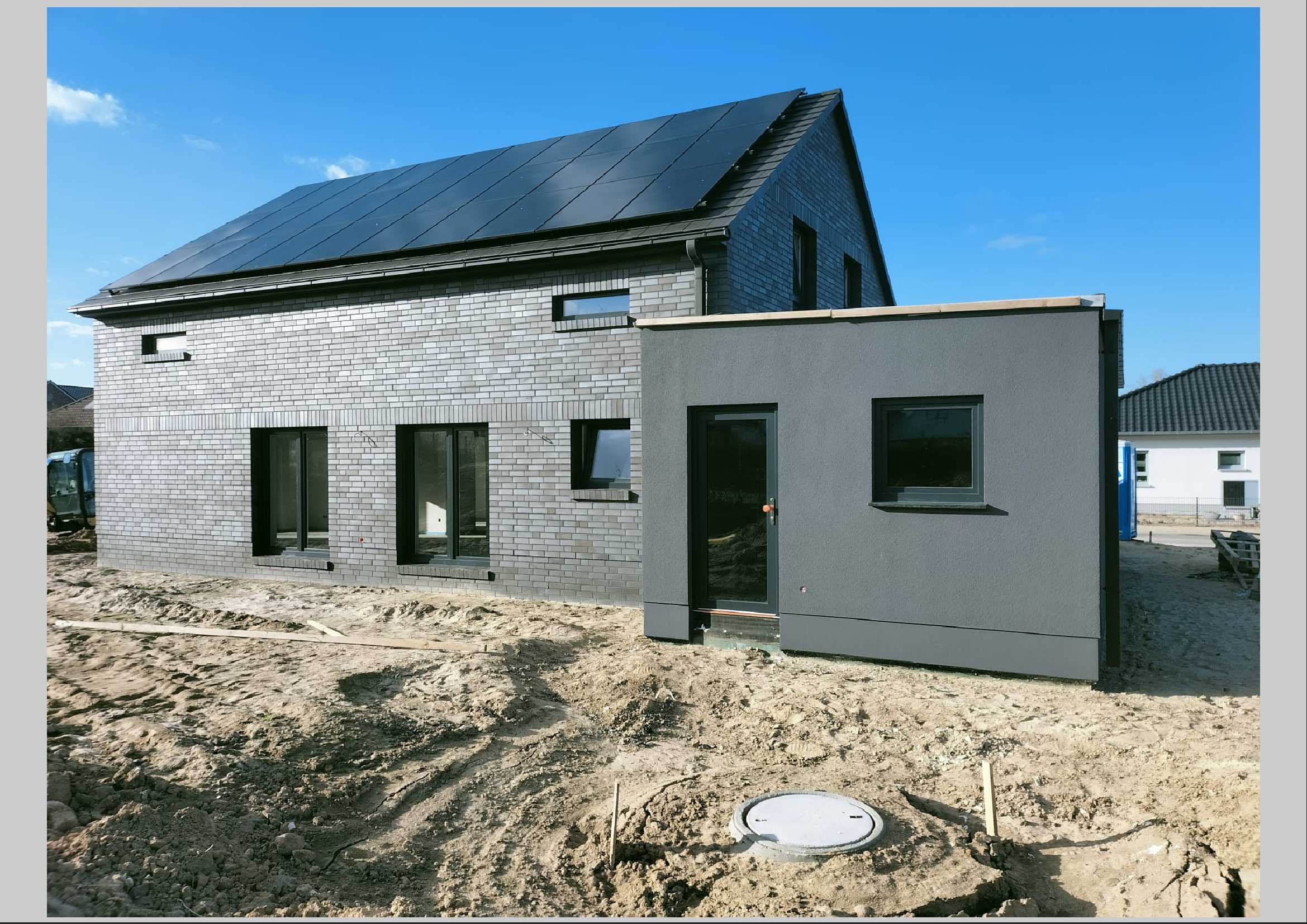 Baumann Garage Aussenputz