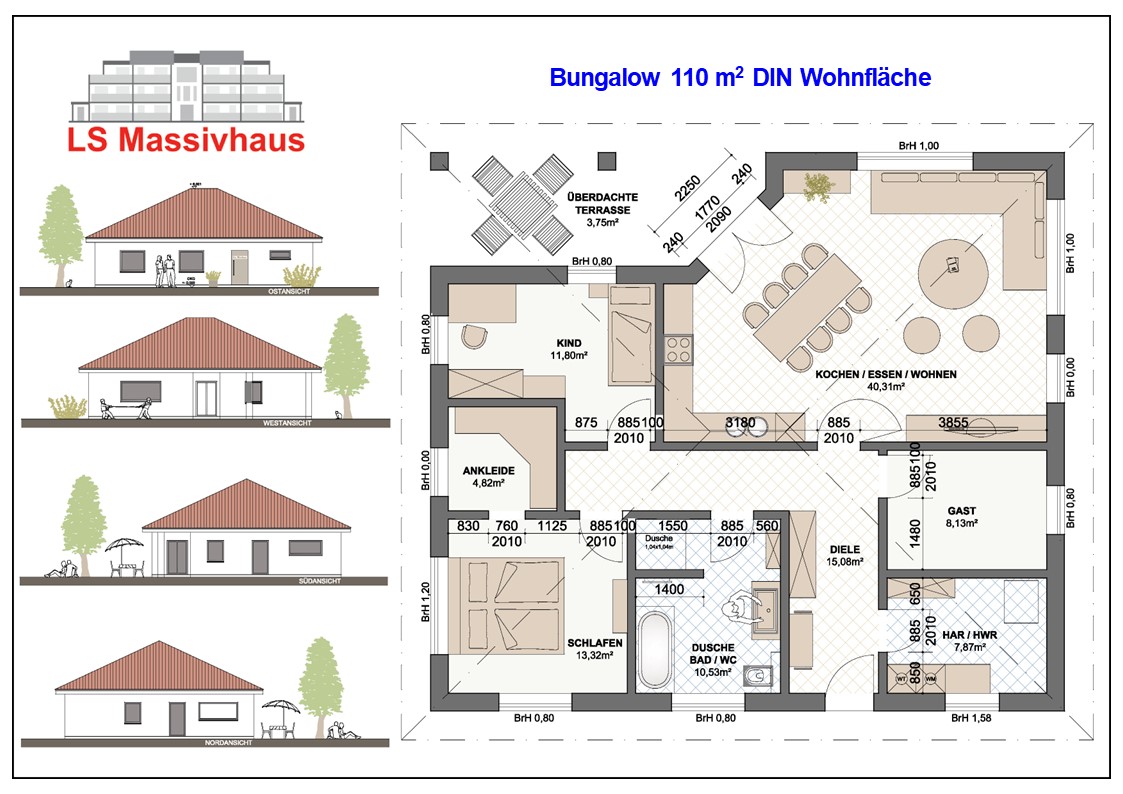 Bungalow 110 m² Merseburger