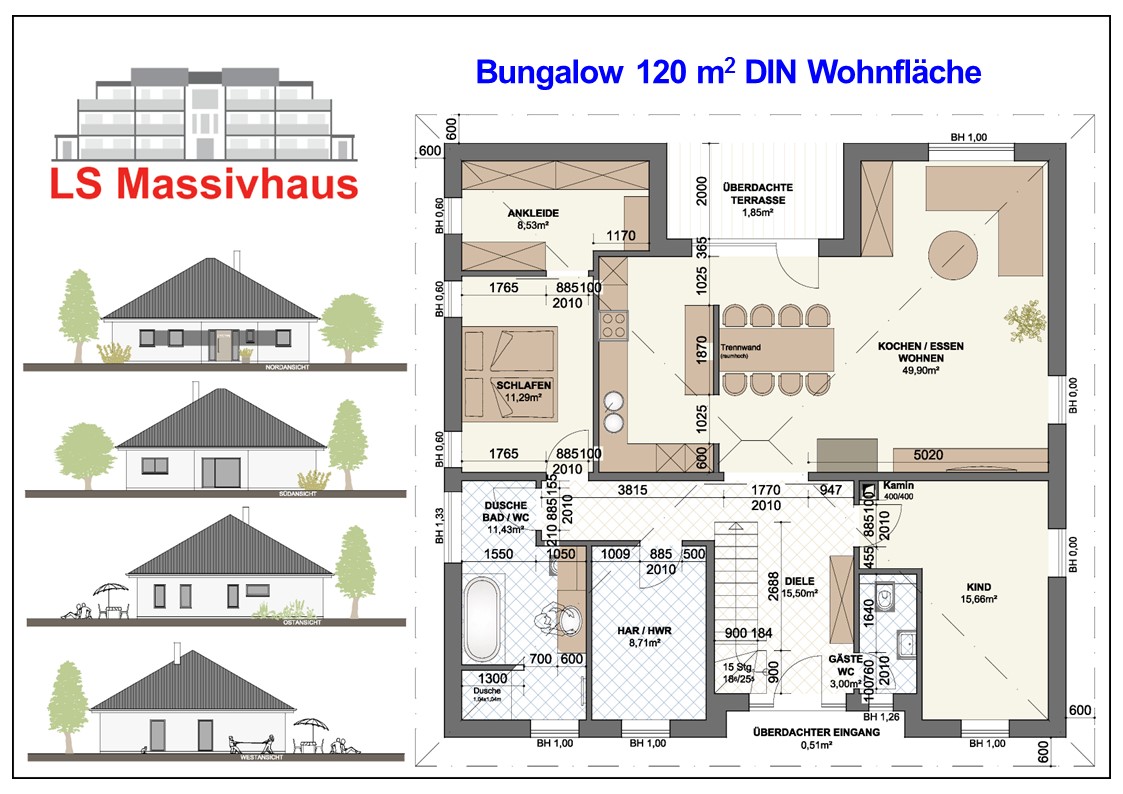 Bungalow 120 m² Stockmann1