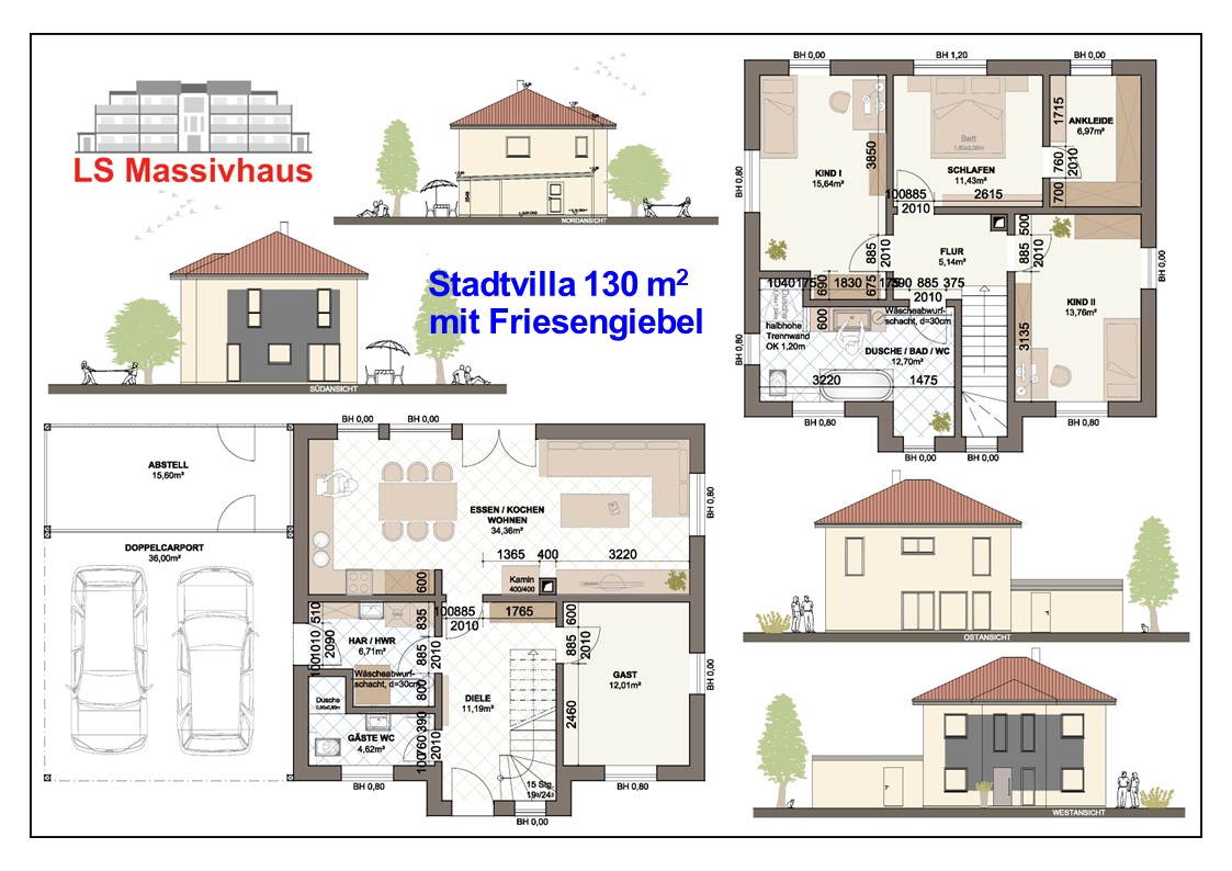 Villa 130 m² Buchheim